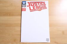 JUSTICE LEAGUE #1 Blank Sketch Variant NM - 2018 picture