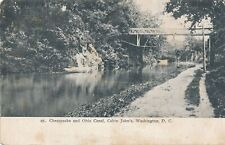 WASHINGTON DC - Chesapeake and Ohio Canal Cabin John's Postcard - 1914 picture
