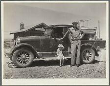 Old 8X10 Photo, 1936 North Dakota farm family moving to Idaho 58443729 picture