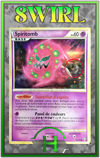 Spiritomb Holo Swirl/Spirouli - HS:Triumph - 10/102 - French Pokemon Card picture