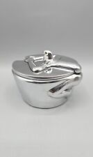 Carrol Boyes Signed Pewter Figural Sugar Bowl picture