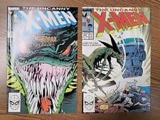 The Uncanny X-Men # 232 233 Marvel Comics 1988 Marc Silvestri  BROOD SET picture