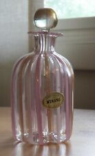 Exceptional Murano Ribbon Glass Perfume Parfume Bottle Italy picture
