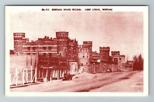 Deer Lodge MT-Montana, Montana State Prison, Outside, Vintage Postcard picture