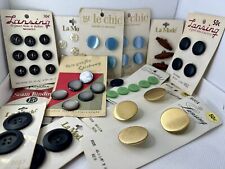 LOT of Vintage Buttons Over  All size Lansing, La Mode, Glamour, Le Chic, Etc. picture