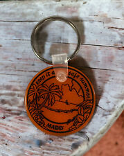 MADD Mothers Against Drunk Driving Keyring Rubber Keep It A Safe Summer 1980’s picture