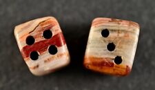 ONYX Set of Dice 1/2 inch New Hand Carved picture