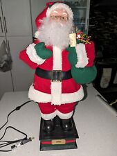 Vintage Holiday Creations 24” Tall Santa Claus Illuminated Animated Arms & Head picture