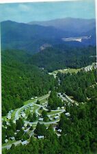 Chrome Postcard Fontana Village Resort, Aerial View NC picture