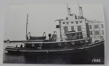 Steamship Steamer BELHAVEN real photo postcard RPPC picture