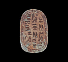 RARE ANCIENT EGYPTIAN ANTIQUE SCARAB Carved Stone Old Egyptian Pharaonoc EGYCOM picture
