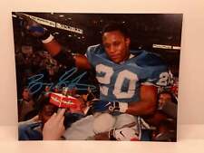 Barry Sanders Detroit Lions Signed Autographed Photo Authentic 8x10 picture