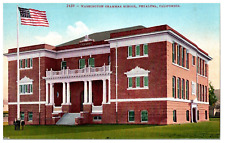 Washington Grammar School Petaluma CA Mitchell Postcard 2439 picture