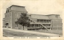 American School of Osteopathy, Kirksville, Mo. Missouri Postcard picture