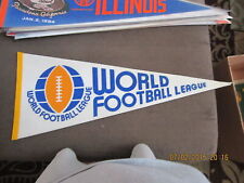 WFL World Football League football Pennant b3.24 picture