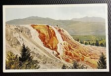 Jupiter Terrace, Yellowstone National Park Vintage Postcard  picture