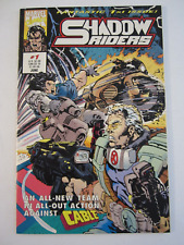 Shadow Riders #1 Marvel UK Comics 1993 Cable Embossed Cover picture