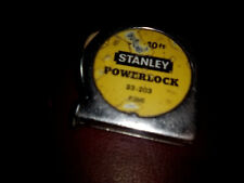 Vintage Stanley Powerlock Tape Measure 10ft picture
