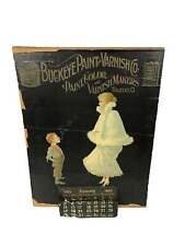 Antique 1903 Buckeye Paint & Varnish Co. Advertising Calendar - Toledo, Ohio picture