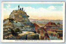 Grand Canyon Arizona AZ Postcard  Bright Angel Point North Rim c1920's Antique picture