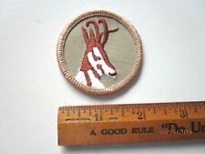 TWO Vintage Boy Scout Scouting Reindeer Patches  A9-11 picture