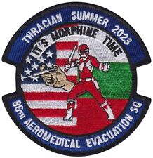 USAF 86th AEROMEDICAL EVACUATION SQUADRON – THRACIAN SUMMER 2023 PATCH picture