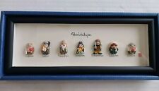 Vintage Japan 7 Lucky Gods Shichifukujin  Frame Figures (Hand Made) picture