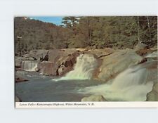 Postcard Lower Falls Kancamagus Highway White Mountains Albany New Hampshire USA picture