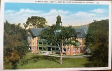 Lawton Hall Brattleboro Retreat VERMONT VT Vintage Postcard Antique picture