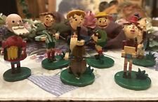 6 Vintage Bobble Head Figurines Band ~ 1940’s-1950’s picture