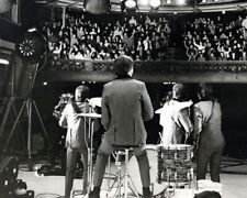 The Beatles look out at the audience during break in TV performance 24x30 Poster picture