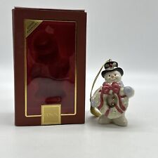 Lenox Snowman Ornament Annual 2008 Christmas Decorating for Holiday picture