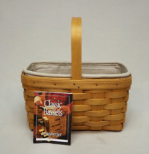 Longaberger 2000 Candle Basket with Liner and Protector picture
