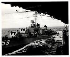 Vtg Original 1940's B&W Photo USS Norris DD-859 US Navy Destroyer Ship 8x10 picture