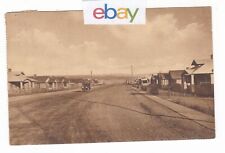 1920 CLARKDALE ARIZONA HOMES DIRT ROAD PANORMIC VINTAGE POSTCARD AZ OLD  picture