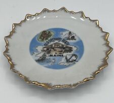 Vtg Old Orchard Beach Pier Maine Plate Saucer 5