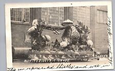 SHRINERS ELECTRIC PARADE FLOAT portland oregon real photo postcard rppc or picture