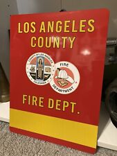 Los Angeles County Fire Dept Replica Apparatus Door Reflective LA Fire & Rescue picture