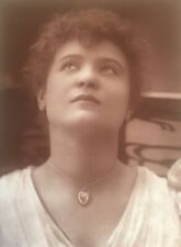1890s Photo Woodbury Type- 'THE THEATRE' - Actress- Annie Irish picture