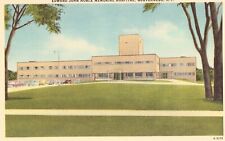 Edward John noble Memorial Hospital - Gouverneur, New York Linen Postcard picture