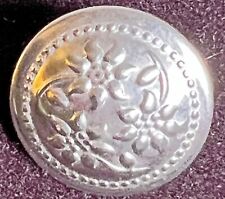 20 Vintage Bavarian Silvery Edelweiss Dirndl Buttons  A005 picture