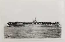 U.S.S.Ranger Planes On Deck Naval Ship RPPC Real Photo Postcard Unposted A880 picture