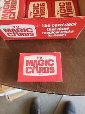 Vintage TV Magic Cards 1970 In Original Box With Instructions BRAND NEW picture