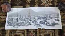 VTG 1950's Automobile Car Show Photograph Early 1900s Ford, Steam Buggies, Etc picture