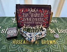 FAIRYLOOT Book Box Items Playing Cards, Pencil Case, Scarf, Bag Hanger picture