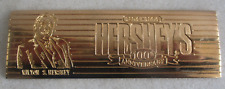 VINTAGE HERSHEY'S 100TH ANNIVERSARY COMMEMORATIVE CHOCOLATE BAR 1994 GOLD 5