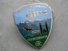 DTC - DEUTSCHER TOURING CLUB 1952 - ZEPPELIN LAKE CONSTANCE SEA RABBIT Car Badge picture