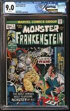 Marvel Comics Frankenstein 1 1/73 FANTAST CGC 9.0 White Pages picture