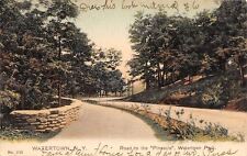 Watertown New York~Watertown Park~Road to the Pinnacle~1906 PCK Postcard picture