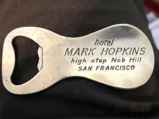 HOTEL MARK HOPKINS Vintage Bottle Opener Shoe Horn Nob Hill San Francisco 3.5